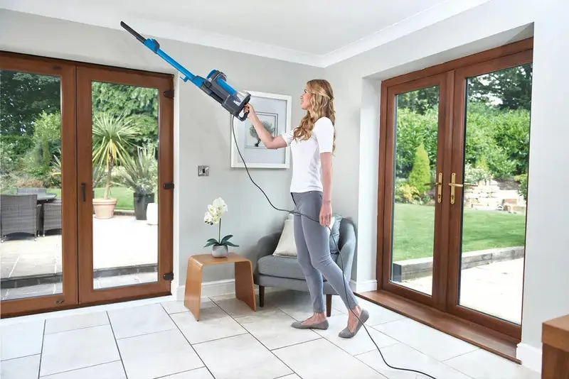 Shark HZ4000UKT PowerDetect Corded Stick Vacuum Cleaner, Dark Teal