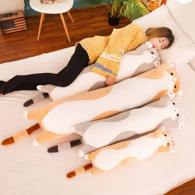 Soft Plush Animal Long Pillow