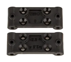 Team Associated RC10B6.4 Front Bulkhead Set, 0 and 2.5 deg. (ASS91979)