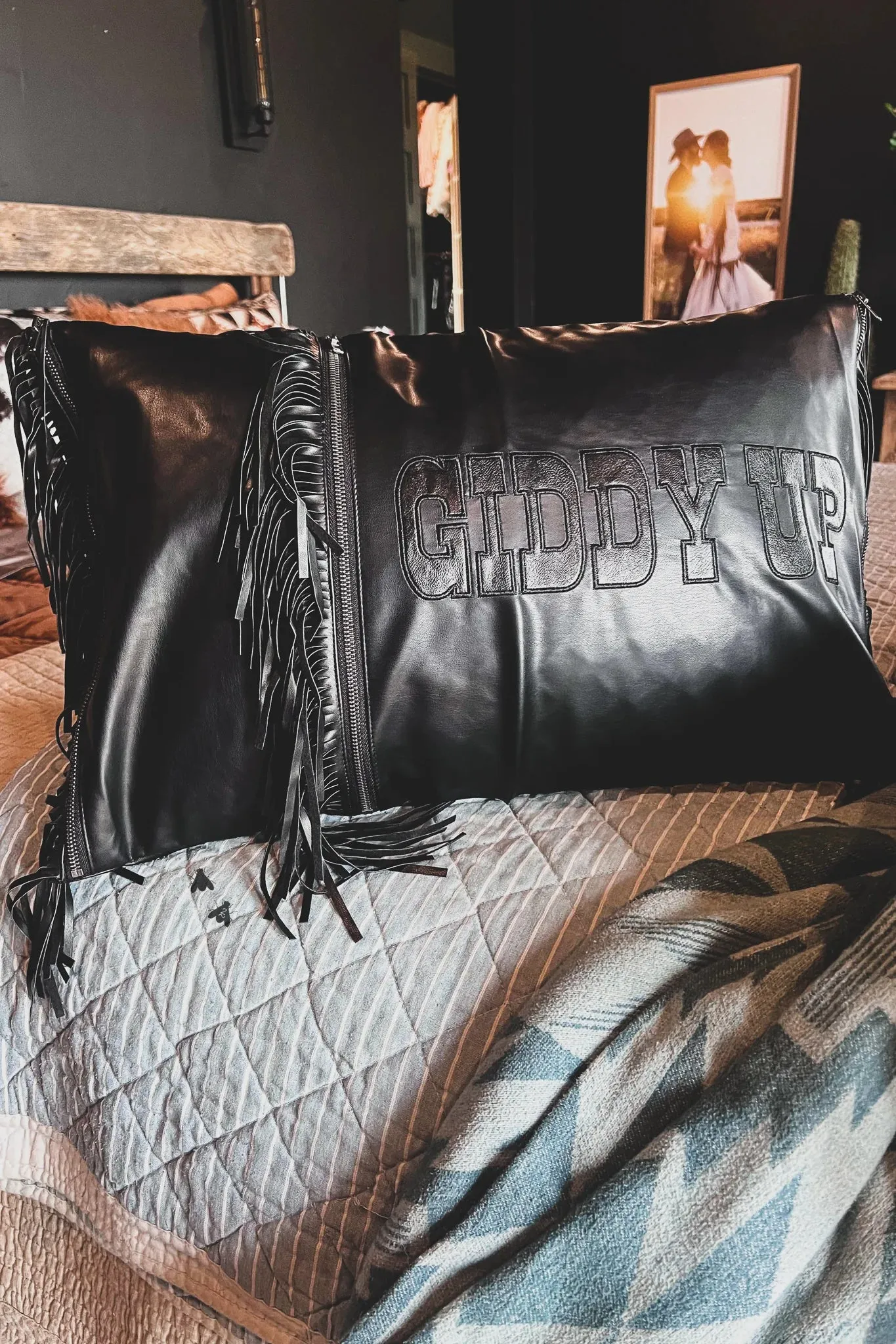 The Giddy Up Pillow