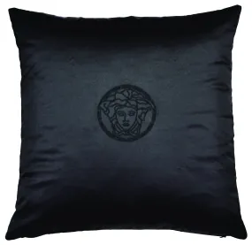 Throw Pillow Medusa Black Custom Cushion Silk 50cm x 50cm