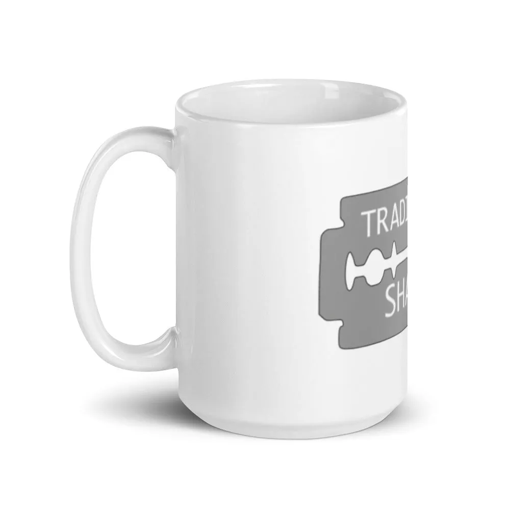 Traditional Shaver White Glossy Coffee Mug