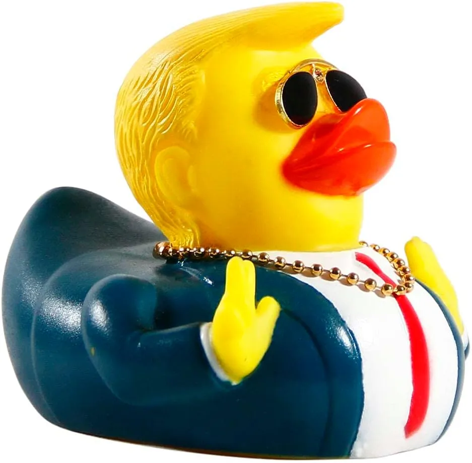 Trump Ducks Toys Car Dash Ornaments