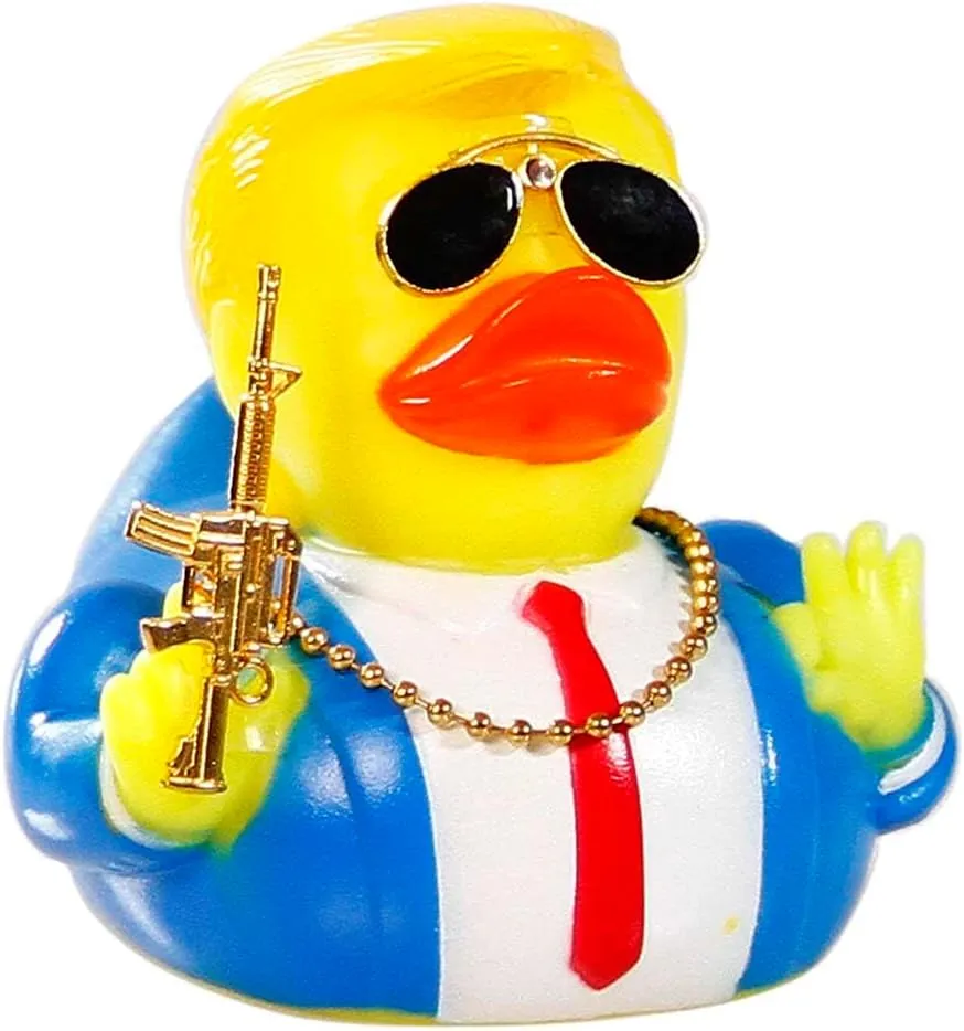 Trump Ducks Toys Car Dash Ornaments