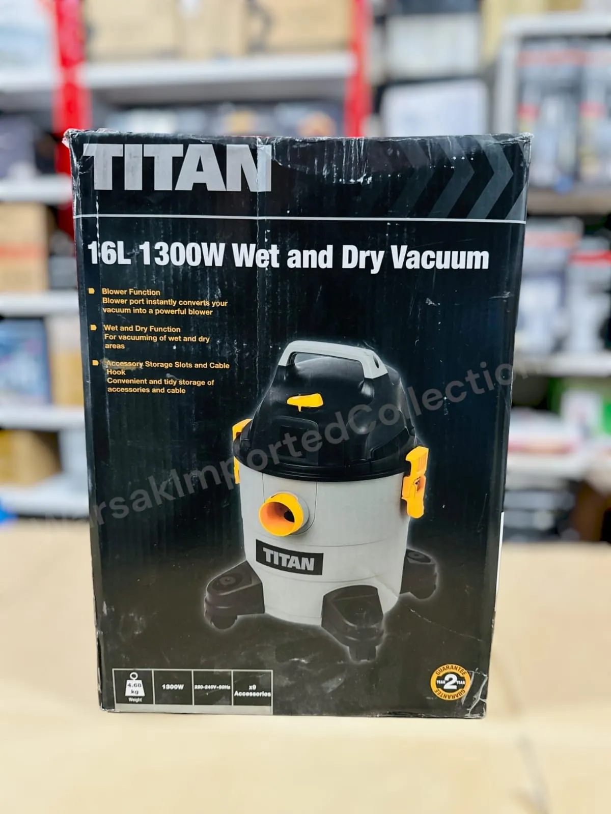 UK WET & DRY 16L VACCUM  CLEANER