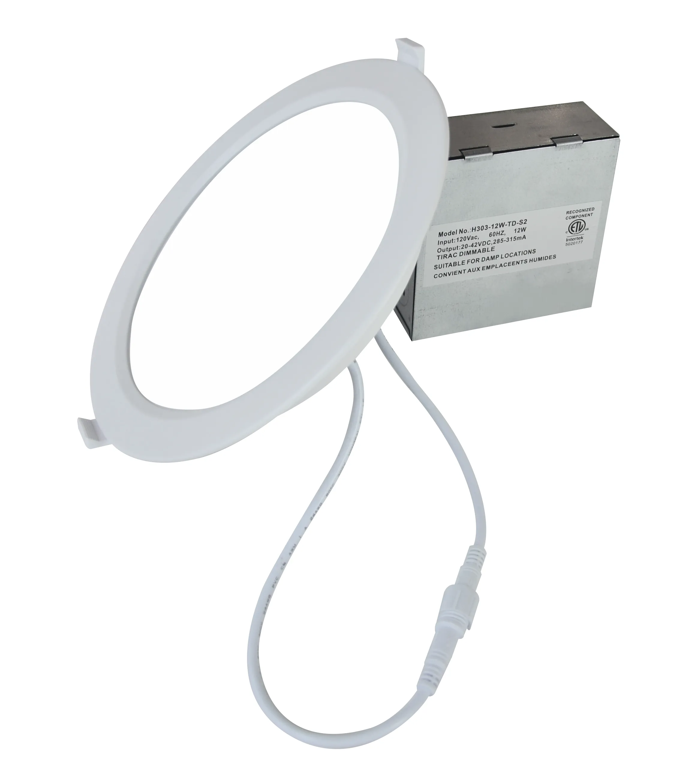 Ultra Thin ROUND 8in 18w 5CCT SWITCHABLE (2700K/3000K/3500K/4000K/5000K) Dimmable