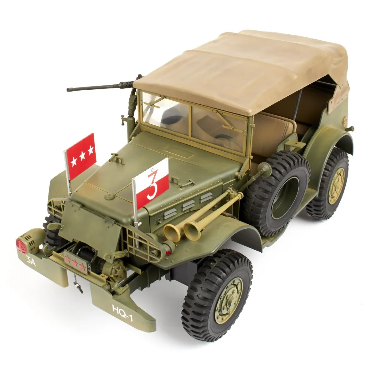 U.S. WWll General George Patton Ultimate Soldier 1/6 Scale Dodge WC57 Command Staff Car