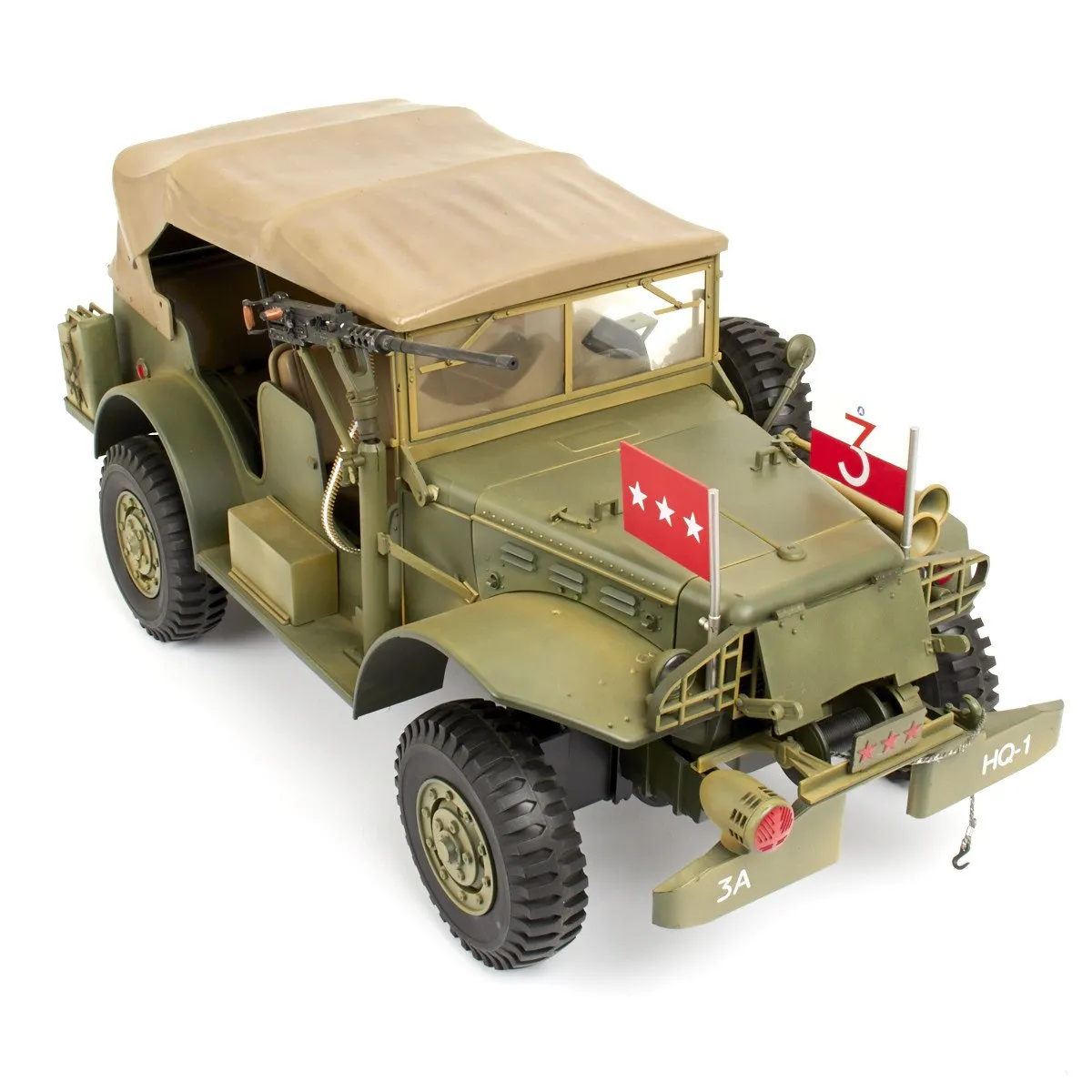 U.S. WWll General George Patton Ultimate Soldier 1/6 Scale Dodge WC57 Command Staff Car