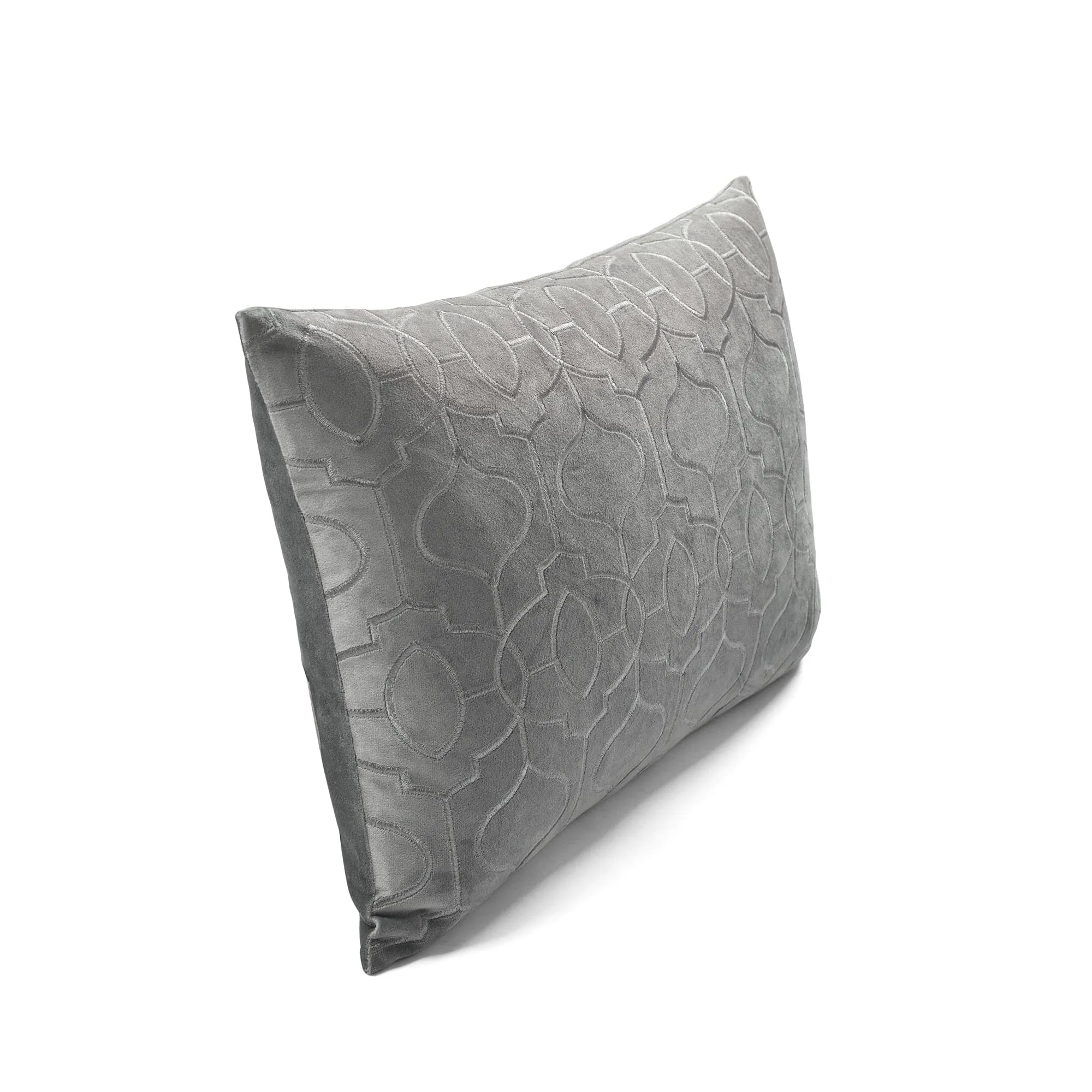 Velvet Geo Decorative Throw Pillow Cover