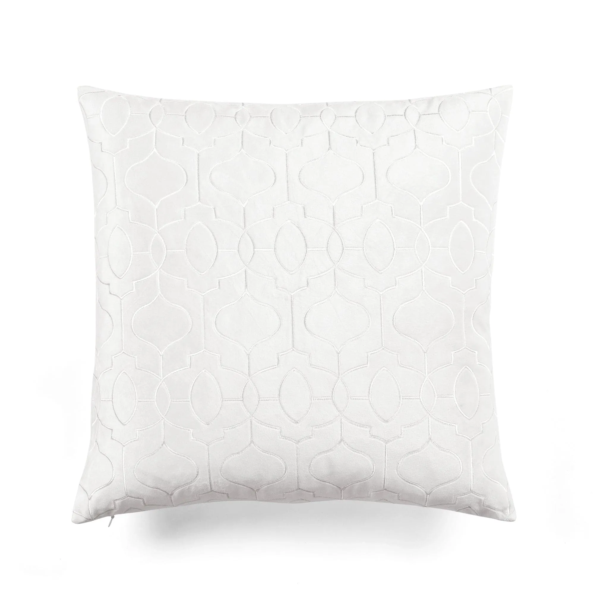 Velvet Geo Decorative Throw Pillow Cover