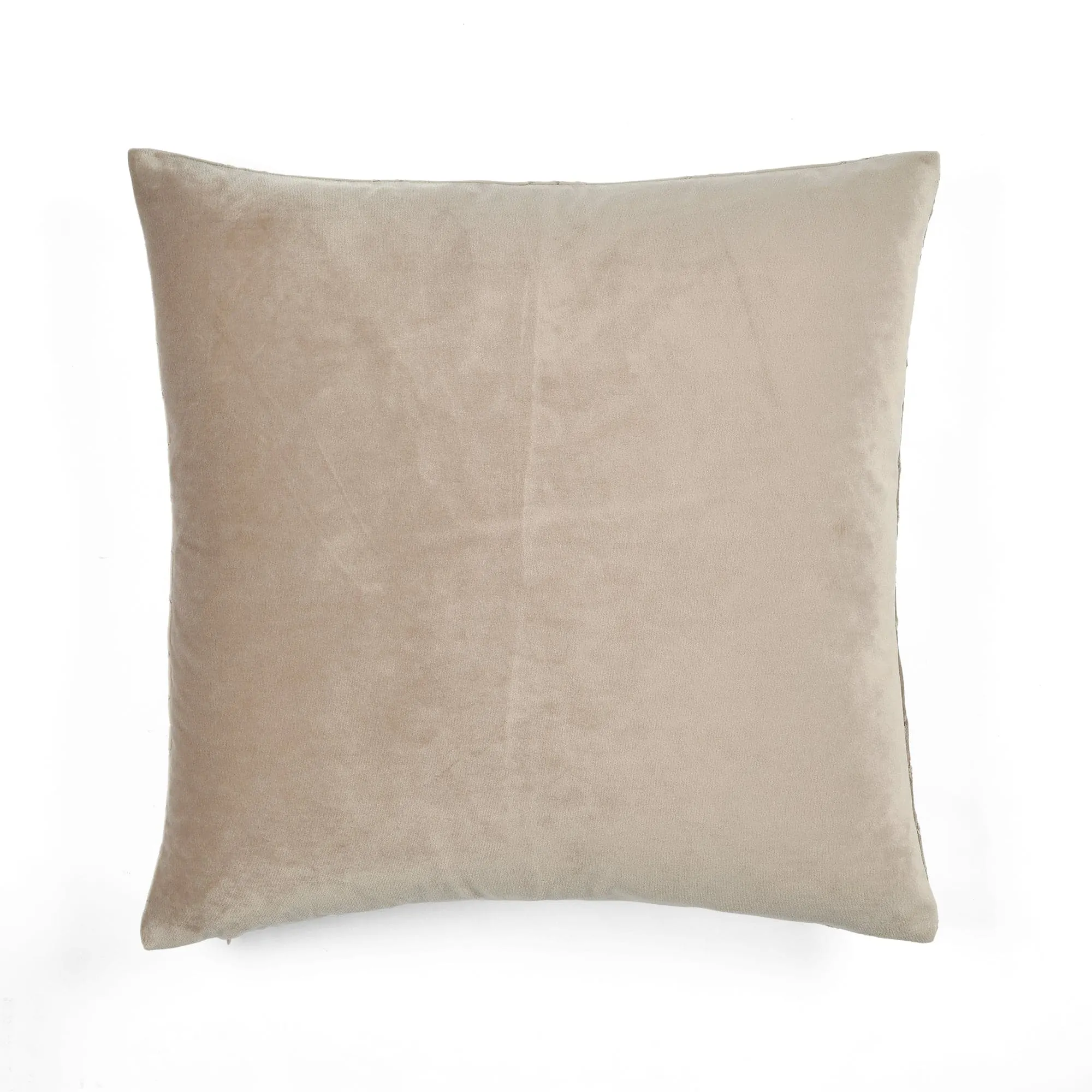 Velvet Geo Decorative Throw Pillow Cover