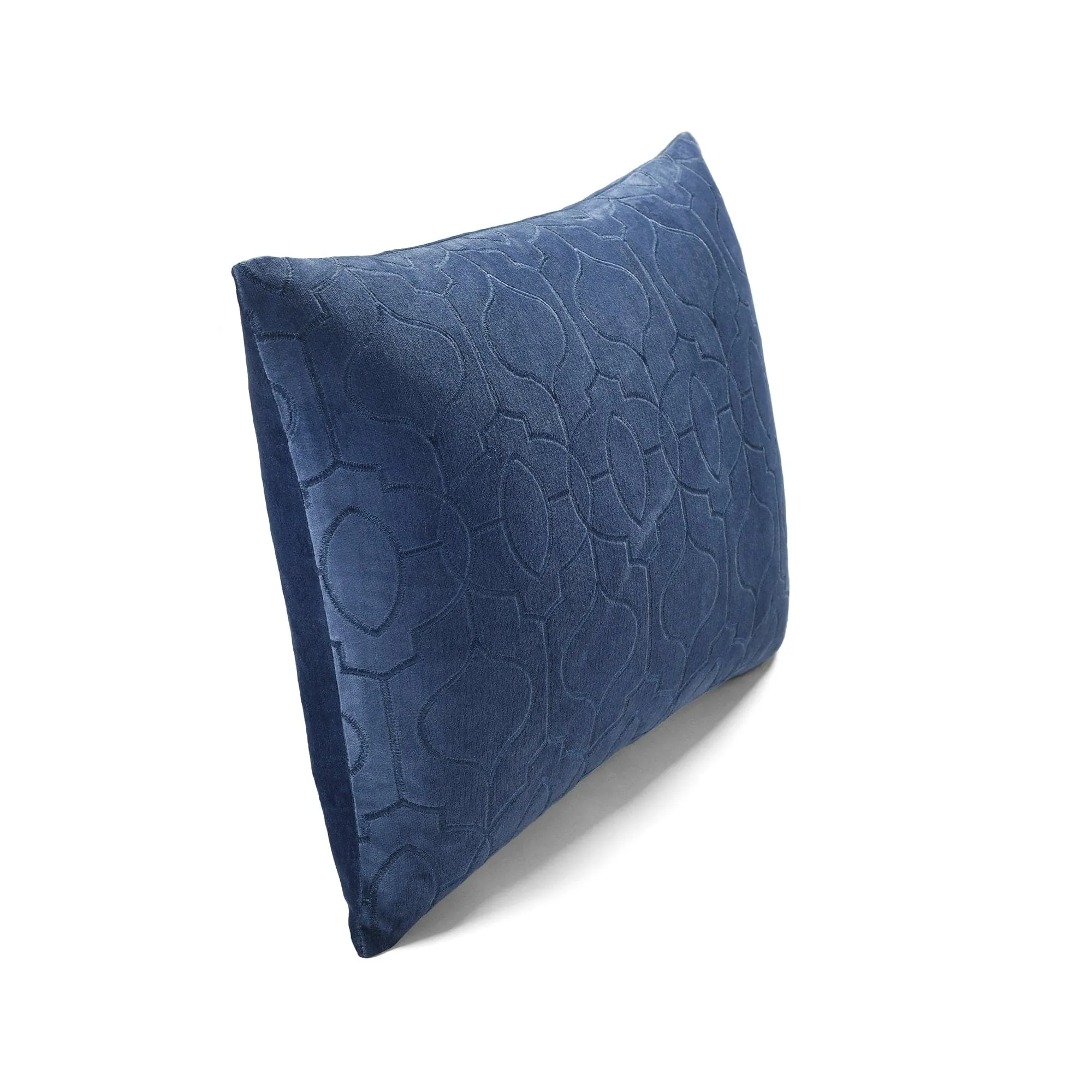 Velvet Geo Decorative Throw Pillow Cover