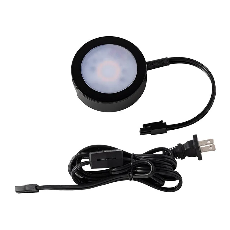 WAC HR-AC71 Single Wired Puck Light w/ Cord