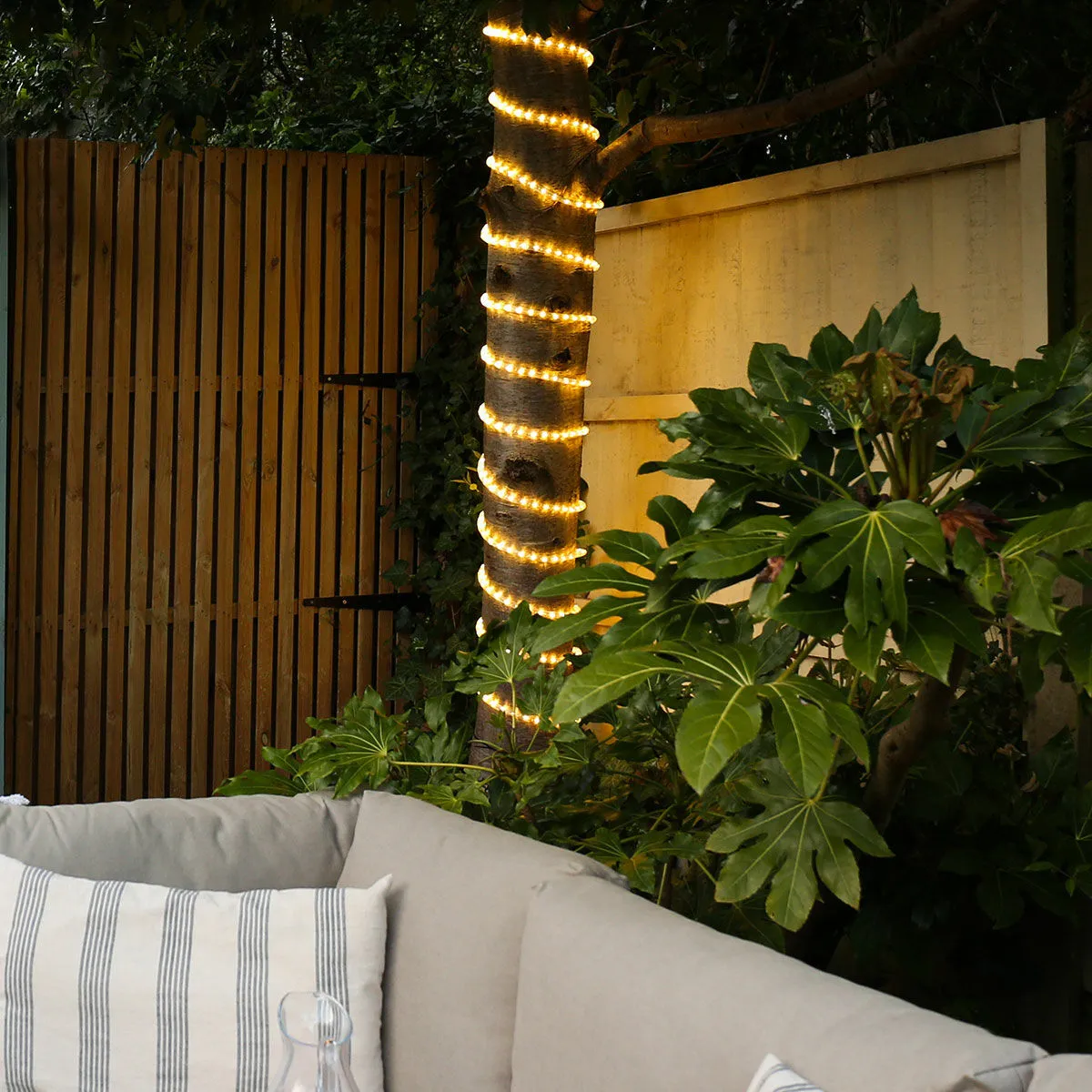 Warm White LED Rope Lights