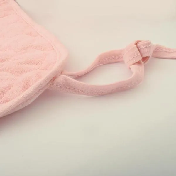 Waterproof Quilted Sheet Saver Pad For Baby Crib-Pink