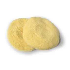 WEN 6010A45 6-Inch Synthetic Wool Polishing Bonnets (2-Pack)