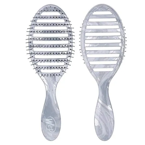 Wet Brush Speed Dry Metallic Marble Silver