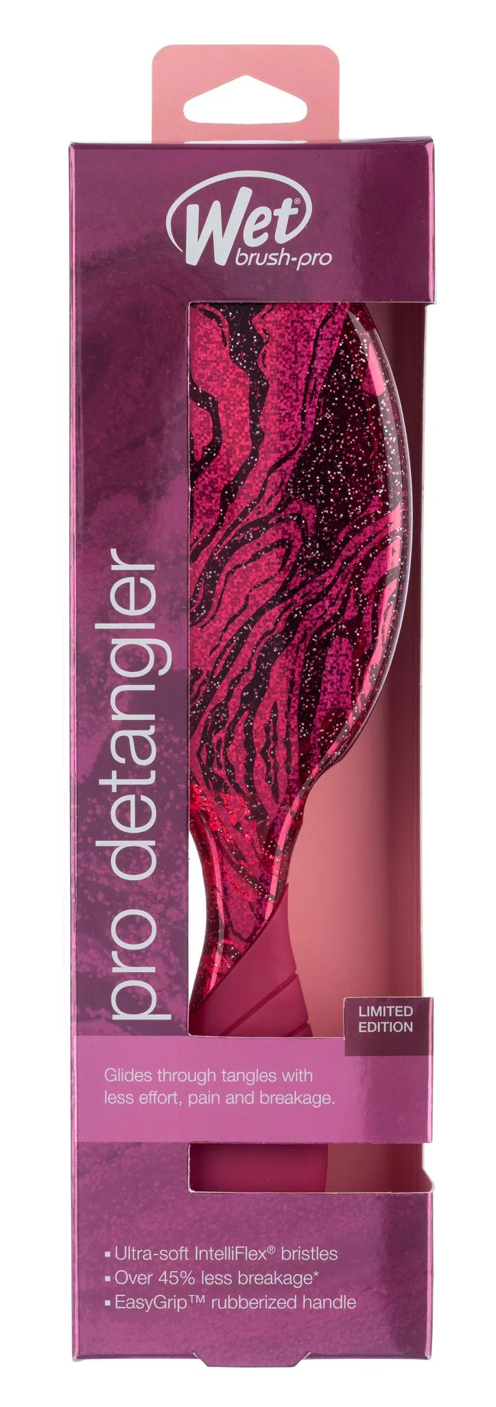 WetBrush Pro Detangler Mineral Sparkle - Wine