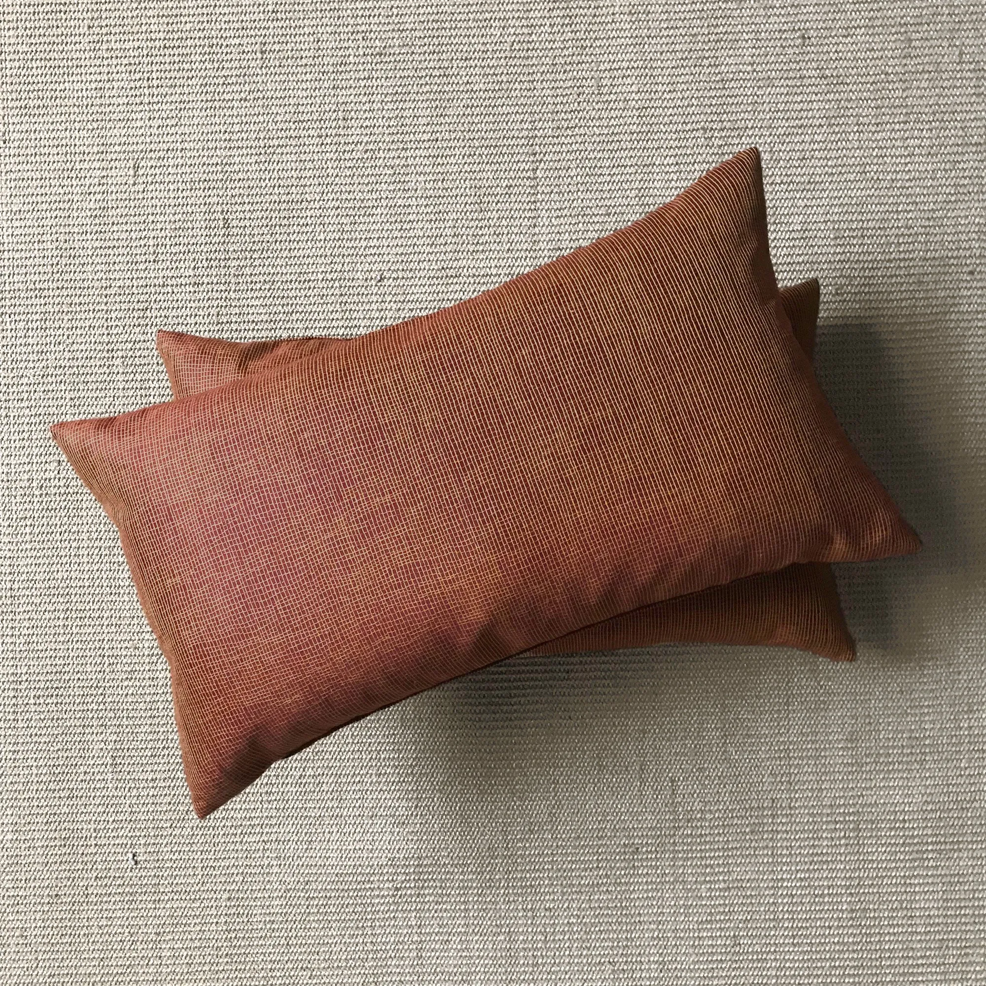 Woven Boho Lumbar Pillow Cover 15x26