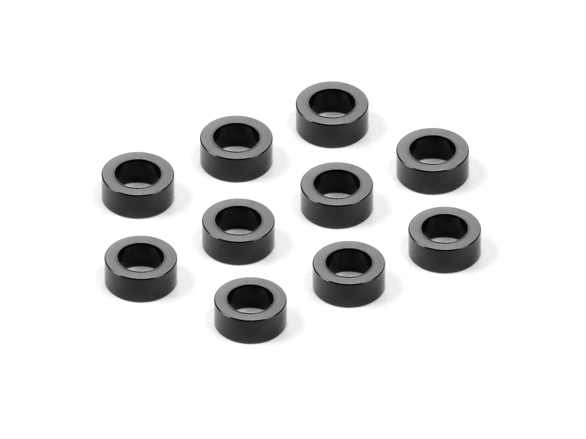 XRAY Alu Shim 3x5x2.0mm - Black (10) - XY303140-K