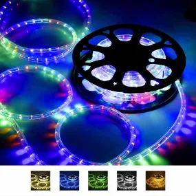 Yescom LED Rope Light Outdoor Waterproof 50ft