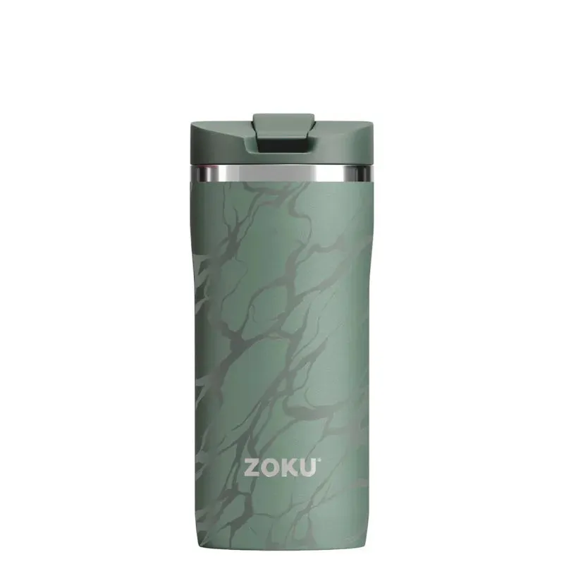 Zoku Classy Stainless Steel Travel Mug With Lid | 7 x 8 inches